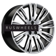 Диски Khomen Wheels 8,5x20/5x120 ET45 D72,6 KHW2004 (RRover) Dark Chrome-FP