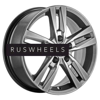 Диски КИК 6,5x16/5x114,3 ET40 D66,1 Rassvet-оригинал (КС868) Дарк платинум