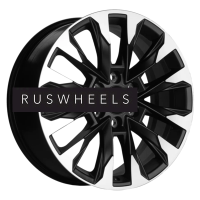 Диски Khomen Wheels 8x20/6x139,7 ET36 D100,1 KHW2010 (Tank 300/500) Black matt-FP