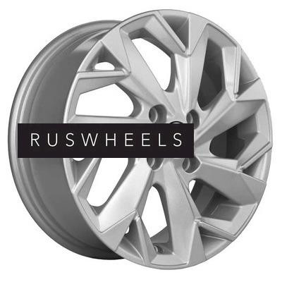 Диски Khomen Wheels 5,5x14/4x100 ET45 D56,1 KHW1402 (Honda Civic) F-Silver