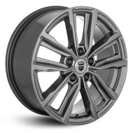 Диски КиК 7.5\R17 5*114.3 ET45 d67.1 Дарк платинум