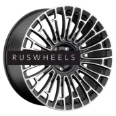 Диски LS Forged 9,5x21/5x112 ET41 D57,1 LS FG25 MBF (конус, Колпак+лого)