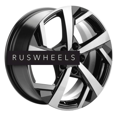 Диски Khomen Wheels 7x17/5x110 ET40 D67,1 KHW1712 (Evolute i-Joy) Black-FP Диски Khomen Wheels 7x17/5x110 ET40 D67,1 KHW1712 (Evolute i-Joy) Black-FP