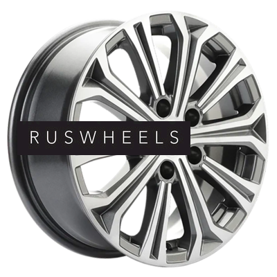 Диски Khomen Wheels 6,5x16/5x114,3 ET43 D67,1 KHW1610 (Huyndai/Kia) Gray-FP