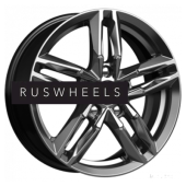 Диски КИК 6x16/5x108 ET45 D67,1 Sayan (КС731) Дарк платинум Диски КИК 6x16/5x108 ET45 D67,1 Sayan (КС731) Дарк платинум