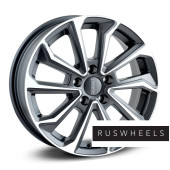 Диски Dezent R16 / 6.5J PCD 5x110 ЕТ 37 ЦО 65.1 KS dark