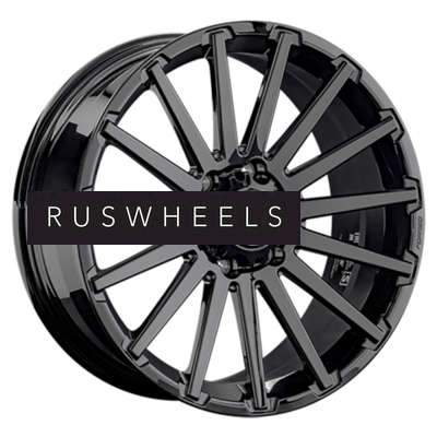 Диски LS Forged 9x22/6x139,7 ET45 D95,1 LS FG32 BK (конус, Колпак+лого)