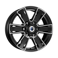 Диски КиК 7,0\R17 6*139.7 ET38 d67.1 Алмаз черный Диски КиК 7,0\R17 6*139.7 ET38 d67.1 Алмаз черный