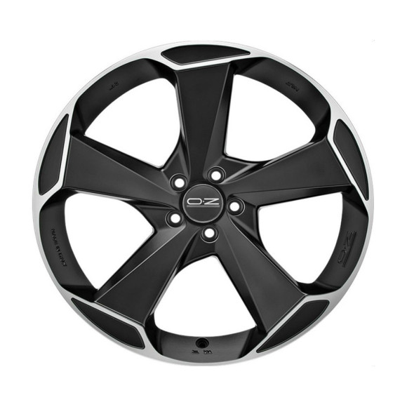 Диски OZ 9,0\R20 5*112 ET30 d66,46 Matt Black Diamond Cut