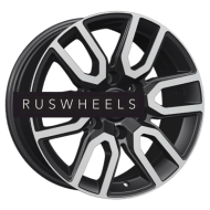 Диски Khomen Wheels 8x17/6x139,7 ET50 D92,5 KHW1723 (Hyundai H-1/Staria) Black-FP
