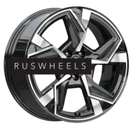 Диски КИК 7,5x18/5x112 ET37 D66,6 Кайан (КС1012) Алмаз черный