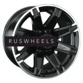 Диски LS 8x16/6x139,7 ET10 D110,5 763 BKL (конус, Колпак+лого)