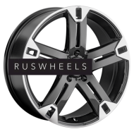 Диски Replay 8,5x20/5x127 ET50 D71,6 CR29 BKF (конус, C570)