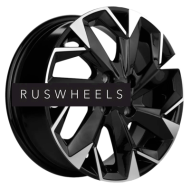 Диски Khomen Wheels 6x15/4x100 ET50 D60,1 KHW1508 (Vesta) Black-FP