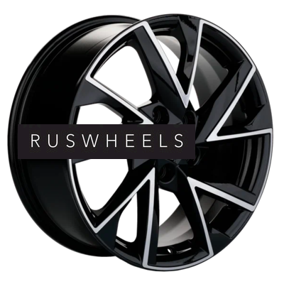 Диски Khomen Wheels 7x17/5x110 ET40 D67,1 KHW1714 (Evolute i-Joy) Black-FP Диски Khomen Wheels 7x17/5x110 ET40 D67,1 KHW1714 (Evolute i-Joy) Black-FP