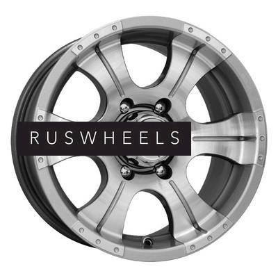 Диски КИК 8x16/6x139,7 ET0 D110,1 Байконур (КС465М) Дарк платинум