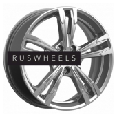 Диски КИК 7x18/5x114,3 ET35 D60,1 Karrera Light (КС935) Дарк платинум