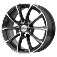 Диски iFree 6.5\R16 5*108 ET50 d63.35 Блэк Джек Диски iFree 6.5\R16 5*108 ET50 d63.35 Блэк Джек