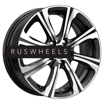 Диски iFree 6x15/4x100 ET46 D54,1 Апероль (КС862) Блэк Джек