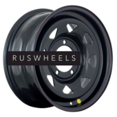 Диски Off-Road Wheels 8x16/5x139,7 ET15 D110 УАЗ (треуг. мелкий) Черный