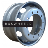 Грузовые диски Kronprinz/Accuride 8,25x22,5/10x335 ET152,2 D281 M22 Silver (RZB36374OE) (12,8 мм) ИСУЗУ, автобусы иномарки 3 550 кг внеш. Грузовые диски Kronprinz/Accuride 8,25x22,5/10x335 ET152,2 D281 M22 Silver (RZB36374OE) (12,8 мм) ИСУЗУ, автобусы иномарки 3 550 кг внеш.