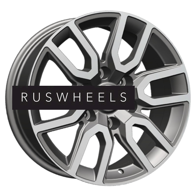 Диски Khomen Wheels 8x17/6x139,7 ET30 D106,1 KHW1723 (JAC T6 Pickup) Gray-FP