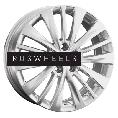 Диски Replay 7,5x18/5x108 ET47 D60,1 CHR77 Sil (конус, C570)