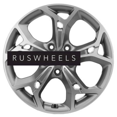 Диски Khomen Wheels 7x17/5x114,3 ET48,5 D67,1 KHW1702 (Sportage) Gray-FP Диски Khomen Wheels 7x17/5x114,3 ET48,5 D67,1 KHW1702 (Sportage) Gray-FP
