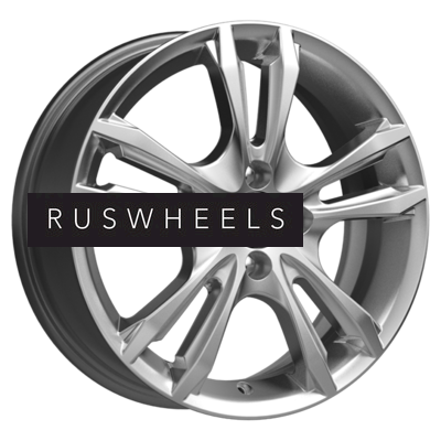 Диски K&K 6x16/4x100 ET50 D60,1 Samara-оригинал (КС866) Сильвер SK