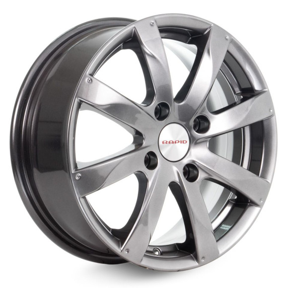 Диски КиК 6,0\R15 4*100 ET48 d60.1 Дарк платинум Диски КиК 6,0\R15 4*100 ET48 d60.1 Дарк платинум