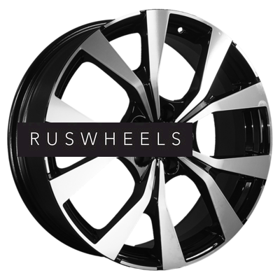 Диски Khomen Wheels 7x19/5x114,3 ET45 D67,1 KHW1906 (Mazda CX-5/CX-8) Black-FP