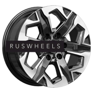 Диски КИК 7,5x17/6x139,7 ET38 D67,1 Тейт (КС1050) Алмаз черный Диски КИК 7,5x17/6x139,7 ET38 D67,1 Тейт (КС1050) Алмаз черный