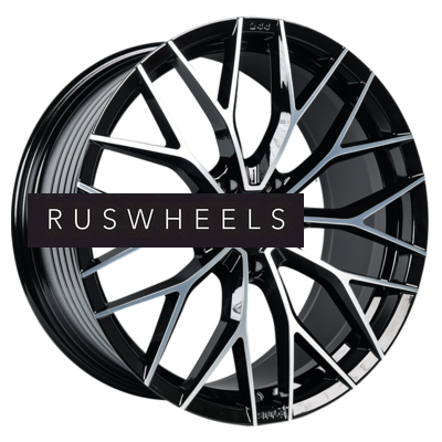 Диски INCH 9,5x21/5x120 ET49 D72,6 GA8532 Gloss Black Machined Face (ZJH) FlowForming Диски INCH 9,5x21/5x120 ET49 D72,6 GA8532 Gloss Black Machined Face (ZJH) FlowForming