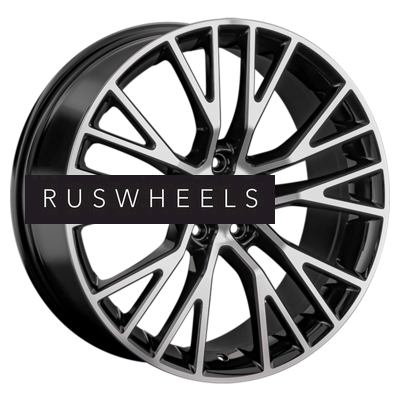 Диски Replay 8x19/5x108 ET33 D60,1 CHR123 BKF (конус, C570)