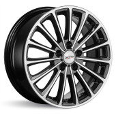 Диски Xtrike 7,0\R17 5*100 ET38 d57.1 BK/FP Диски Xtrike 7,0\R17 5*100 ET38 d57.1 BK/FP