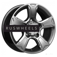 Диски КИК 7x16/5x139,7 ET35 D98 Атлант (КС757) Дарк платинум