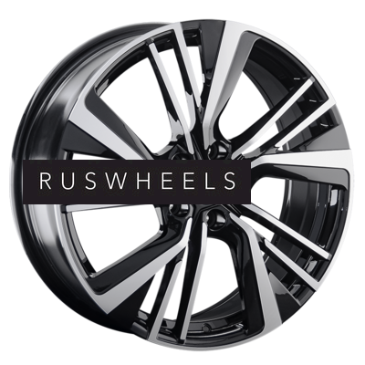 Диски Replay 7x19/5x114,3 ET40 D66,6 HV56 BKF (конус, C570)