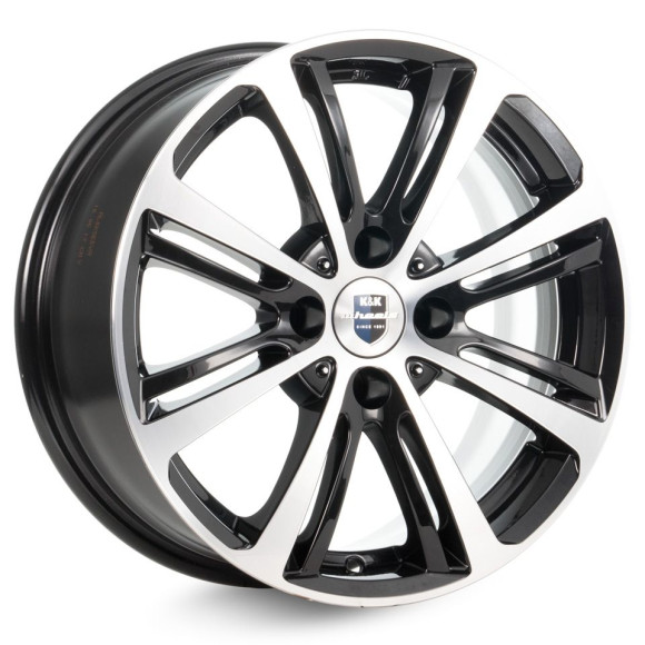 Диски КиК 6.5\R15 4*108 ET18 d65.1 Алмаз черный