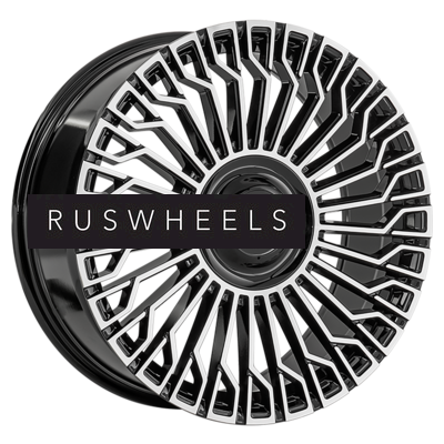 Диски LS FlowForming 8,5x20/6x139,7 ET36 D100,1 RC99 BKF (конус, Колпак+лого)