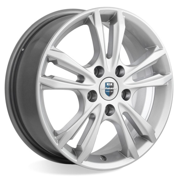 Диски КиК 6,0\R16 5*112 ET40 d66.6 Сильвер SK