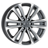 Диски MAK  Safari 6  7,5\R17 6*139,7 ET30  d112  Gun Met-Mirror Face  [F7570AF6QM30V3]