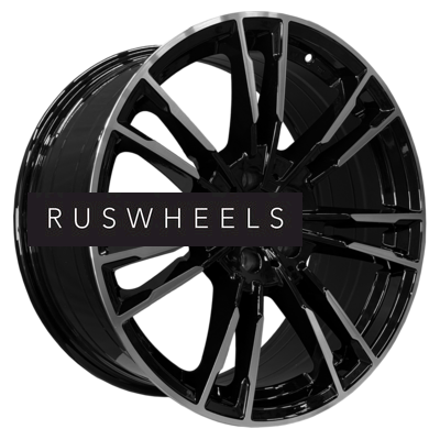 Диски PDW 8,5x19/5x112 ET28 D66,5 5380 Gloss Black Machine Face (PDW)