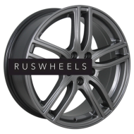 Диски СКАД 7x17/5x112 ET45 D57,1 Брайтон (КЛ311) Графит