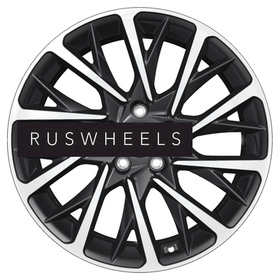 Диски Khomen Wheels 7,5x18/5x112 ET43 D57,1 KHW1804 (Kodiaq/Tiguan) Black-FP Диски Khomen Wheels 7,5x18/5x112 ET43 D57,1 KHW1804 (Kodiaq/Tiguan) Black-FP