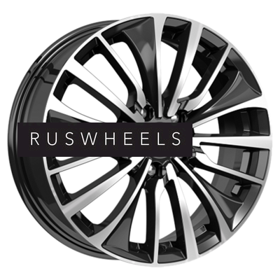 Диски КИК 6,5x17/5x110 ET39 D65,1 Flanker (КС1097) Алмаз черный