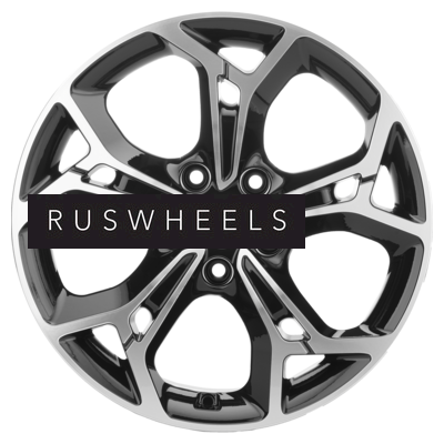 Диски Khomen Wheels 7x17/5x114,3 ET39 D60,1 KHW1702 (RAV4) Black-FP Диски Khomen Wheels 7x17/5x114,3 ET39 D60,1 KHW1702 (RAV4) Black-FP