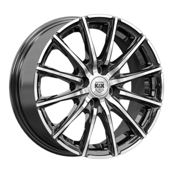 Диски КиК 6,0\R15 4*100 ET50 d60.1 Алмаз черный Диски КиК 6,0\R15 4*100 ET50 d60.1 Алмаз черный