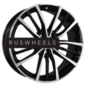 Диски Khomen Wheels 7x18/5x114,3 ET40 D64,1 KHW1812 (Haval F7/F7x) Black-FP