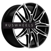Диски Khomen Wheels 11x21/5x112 ET43 D66,6 KHW2105 (X5/X6/X7 осн.) Black-FP