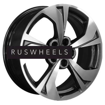 Диски Khomen Wheels 7x17/5x108 ET40 D54,1 KHW1724 (Jac/Москвич 3) Gray-FP Диски Khomen Wheels 7x17/5x108 ET40 D54,1 KHW1724 (Jac/Москвич 3) Gray-FP